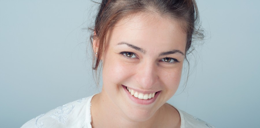 Woman with a healthy smile