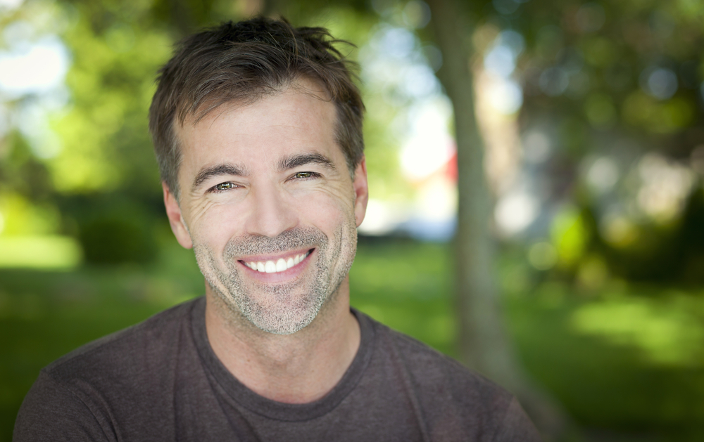 Man with healthy smile